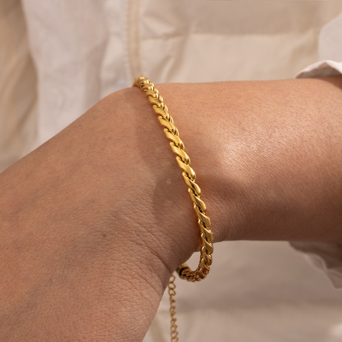 Trend damen armband gold - armband,