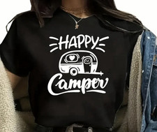 Fun T-Shirt mein Camping Shirt Wohnwagen Urlaub Wohnmobil  Camper Zelt Reise