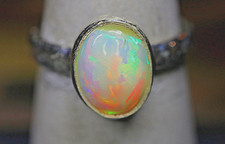 Opal Ring Silber 925
