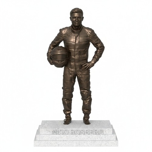 Nico rosberg statue formel 1 - nico,
