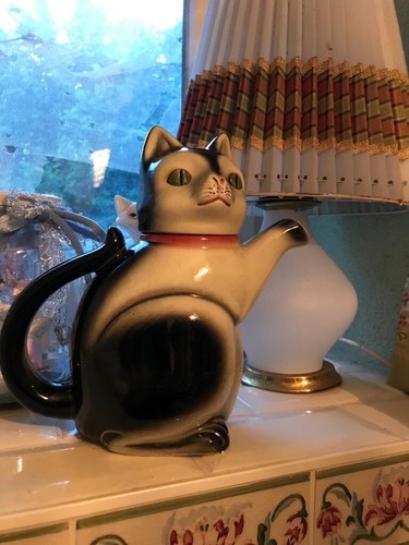 Antike katzen kanne kaffee tee - antike,