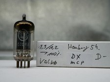 1x Nos ECC83 Valvo Hamburg