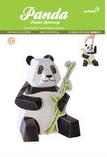 Panda papier bastelvorlagen - panda,