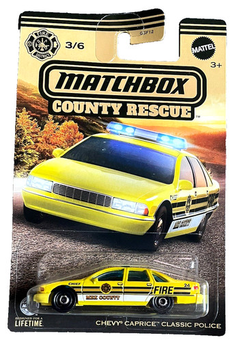 Matchbox chevy caprice - matchbox, '94