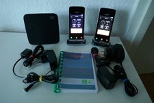 Gigaset SL910A Duo Design-Schnurlostelefon-2 Mobilteile - mit Farbdisplay-AB