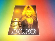 Doro pesch warlock signed - doro,