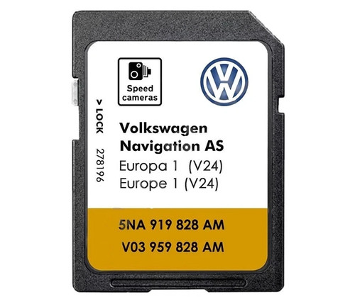 Karte für europa v24 - vw,