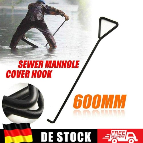 600mm kanalhaken schachthaken - 600mm,