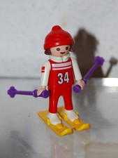 Playmobil Mädchen Skifahren winter