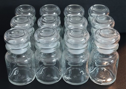 Gewürzgläser mit glasdeckel - mit,