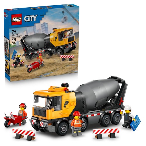 Lego city 60478 betonmischer - lego,