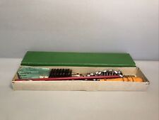 Waffenputzset Waffenreinigungsset Putzbox Putzstock Bronzebürsten Vintage #B