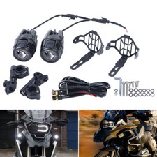 für BMW R1200GS F800GS 2x LED Motorrad Nebelleuchte Zusatzscheinwerfer Lauflicht