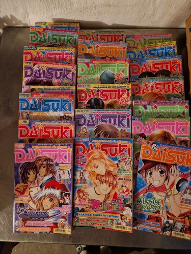 Daisuki mangas 18 stück - mangas,