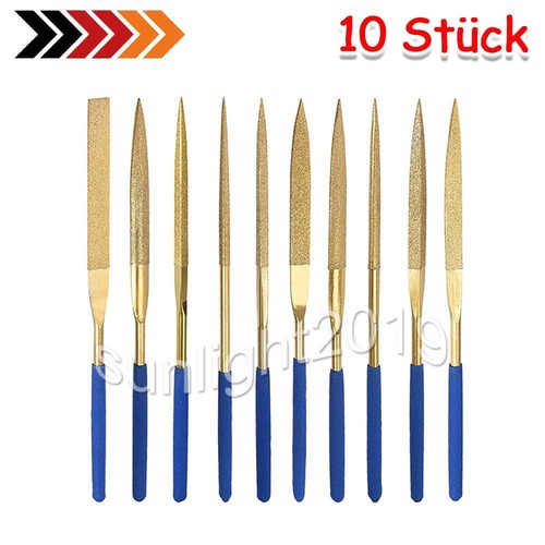 10x diamant feilen set metall - 10x,