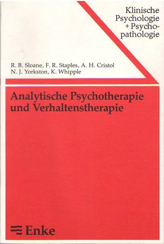Analytische psychotherapie und - psychotherapie,