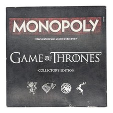 Monopoly Game Of Thrones Collector's Edition Hasbro Es Fehlt eine Festung(Hotel)