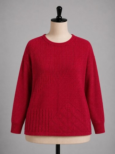 Damen strickpullover - ▀▄,
