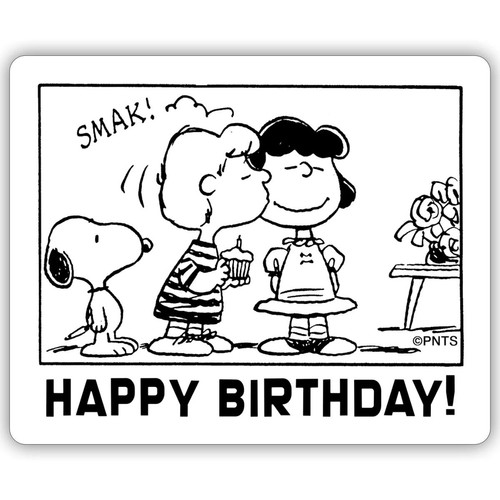 Peanuts design happy birthday - peanuts,