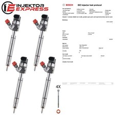 4x 0445110121 Einspritzdüse