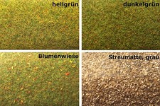Grasmatte, Geländematte, Streumatte, versch. Farben + Größen (Jordan 101-110)
