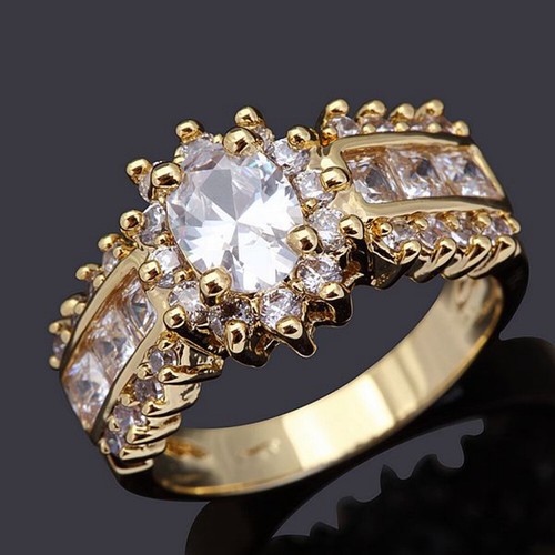 Ring fingerring gold gefüllt - gold,