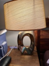 Formano Tischlampe oval – Gold, E27, modern, 40 W, 230 V,