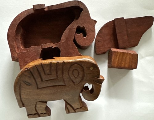 Holz elefant form - form, puzzle