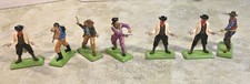 Britains Deetail 7 Cowboys Western Figuren unbespielt Neu