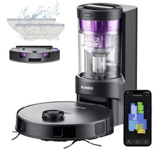 EUREKA E10s DE Saug- & Wischroboter + beutelloser Multi-Zyklon-Absaugstation