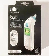 Braun ThermoScan 6 Ohrthermometer IRT6515 Fieberthermometer Baby, Kind