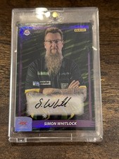 Panini 2025 PDC Darts WM Trading Card Karte -Simon Whitlock Auto /75