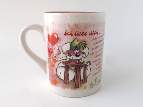 Diddl tasse ich liebe - tasse,