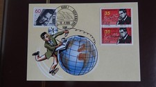 BRD/DDR, gemeinsame Maximumkarte, "Egon Erwin Kisch" top, s.Foto/Beschrbg