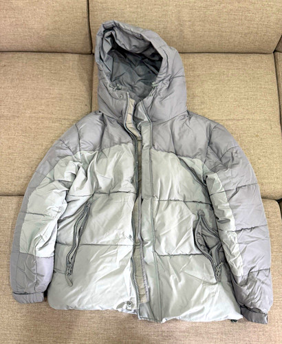 Zara herren steppjacke - herren, grau