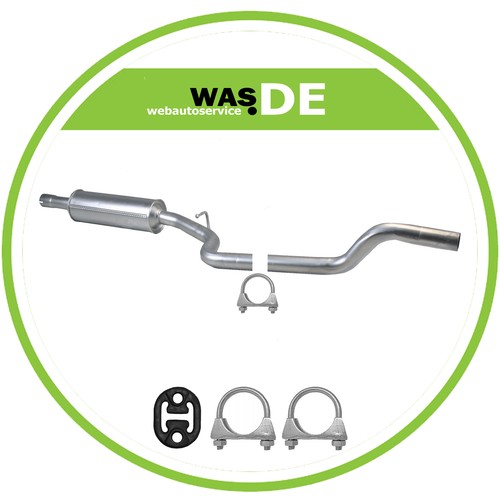 Mittelschalldämpfer für - , vw