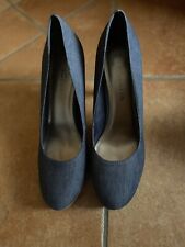 Tamaris Pumps Gr. 41 Jeans Optik und Kork Optik