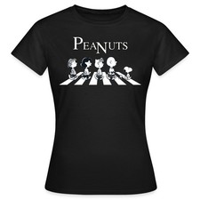 Peanuts and Friends Abbey Road Frauen T-Shirt