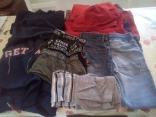 10 tlg Paket Gr. 134 /140 Jungen , Herbst, Winter, Hosen, Jacken + 5 Boxer