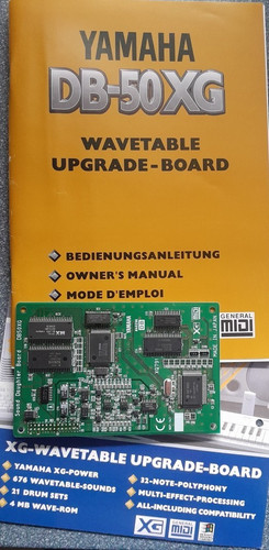 Yamaha soundboard 50xg - soundboard, db-50xg