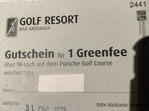 Golf greenfee gutscheine - golf,