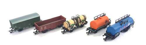 Ged offner güterwagen - 5x,