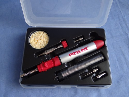 Gaslötkolben set teilig - gaslötkolben-set, 7-teilig