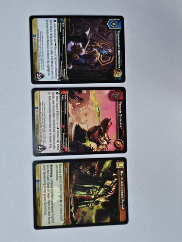 World warcraft tcg - 3x,