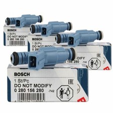 4x BOSCH EV6 Einspritzventil