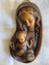 Wachsfigur Madonna mit Kind 19