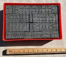 Weihnachten Vignetten Schmuck Buchdruck Handsatz Bleisatz Zweige Tannenzweige