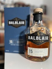 Anbruchflasche Balblair 15 J, Release 2023, 46%