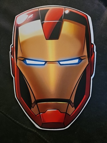 Iron man maske panini - man,