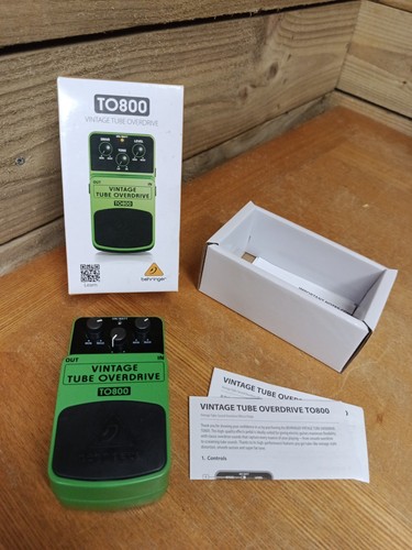 Behringer to800 vintage - behringer, tube